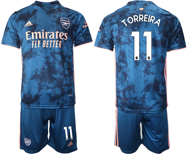 Men 2021 Arsenal away #11 soccer jerseys